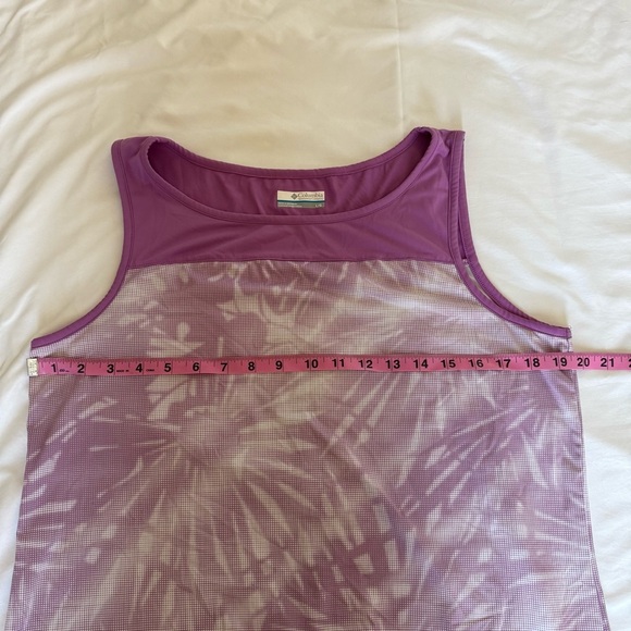 Columbia Women's Chill River Technical Tank Activewear Outdoor Hiking Top Cutout - Picture 6 of 7